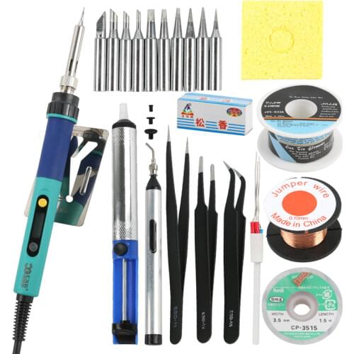 CXG Digital LCD Adjustable Electric Soldering Iron 936d Soldering Station Tool Set Welding Repair Kit