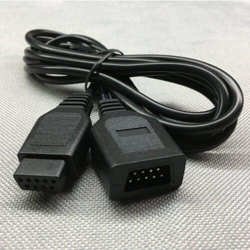 FZQWEG Wired gamepad controller 1.8m extension cable extended line cord wire for sega MD2 for SEGAMD1/2/3