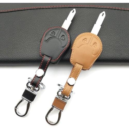100% leather car key case car key cover For Nissan Juke note Cube Micra Qashqai Auto Accessories Keyboard cover Key cases