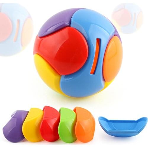 Creative Ball Assembled Building Blocks DIY Piggy Bank Children Educational Toy