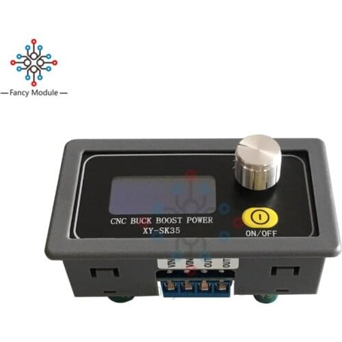Adjustable Automatic Voltage-Up and Voltage-Down Power Supply Module Constant Voltage and Current With Shell Solar Charging
