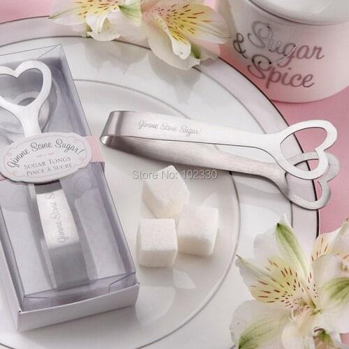 Silver love Heart dinner Food Clip Sweet Bread Cake Cookies Ice Tongs sugars clips wedding party supplies wedding favor S2017106