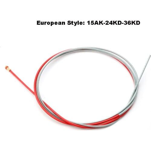 Free Shipping 15AK 24KD 36KD MIG/ MAG Welding Machine Torch Accessories Wire Feed Tube Guide Wires Spring Tubes