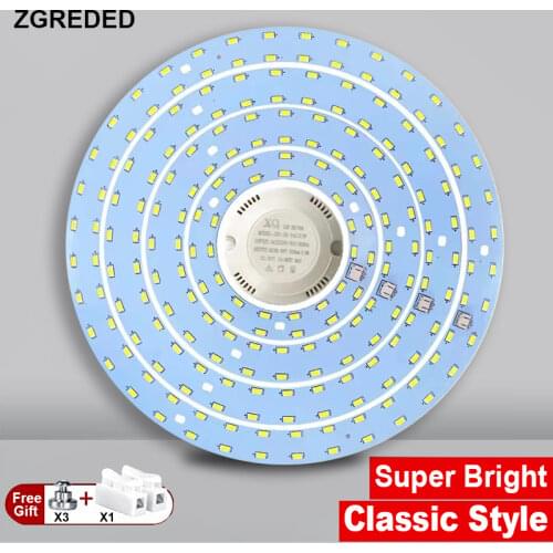 LEDROOM Led Panel Light SMD 2835 Module Lamp Round Ceiling Lamp Board Light Ceiling Downlight 220V For Indoor Home Lighting spot