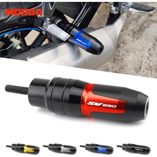 For Suzuki SV650 SV650S SV650X SV 650 S X Universal Motorcycle Accessoires Falling Protection Exhaust Slider Crash Pad Protector