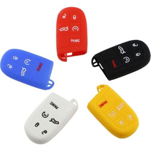 1 Piece New Styling Silicone Car Key Protective Holder Bag Key Case Key Cover for Jeep Compass 2016 2017 Smart Key Accessories