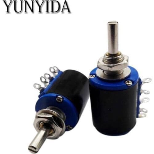 2PCS WXD3-12 10K 4.7K 2.2K 1K Precision multi turn potentiometer