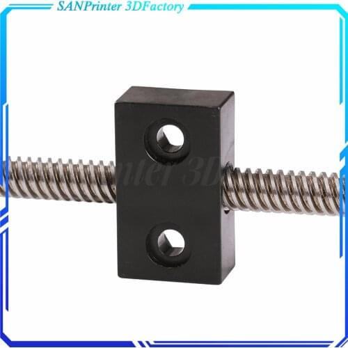 3d printer nut T openbuilds type anti-backlash block T8 screw 8mm lead 2mm 4mm