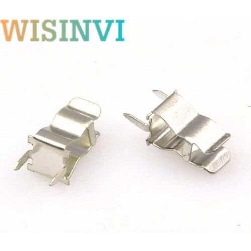 50-100 pcs 6x30mm fuseholders 6X30 Fuse tube support fuse holder for 6*30 insurance fuse Clip