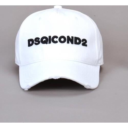 DSQICOND2 Brand DSQ Casquette Hats Solid Pattern Hats Letters ICON Casquette Dad Hip Hop Baseball Cap Snapback Cap for Man Woman