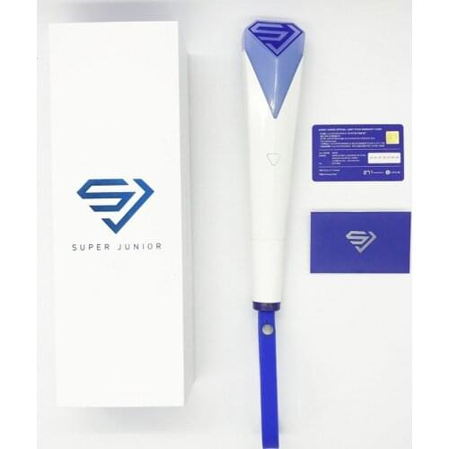 Kpop Hiphop Super Junior Concert Tour Same Light sticks SJ Glow Stick Lamp Fans Gifts