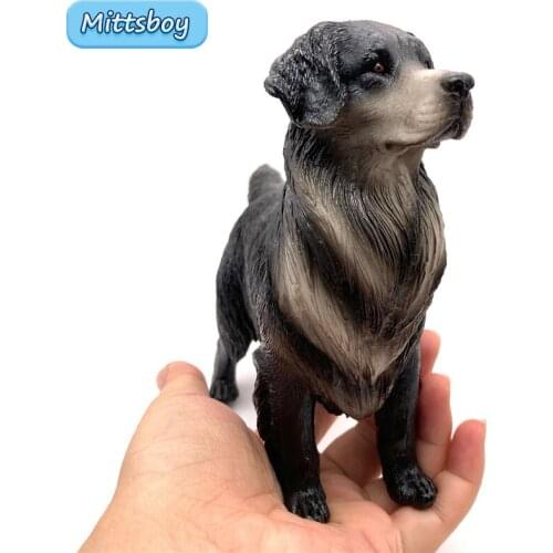 2021 Super Big Dog Solid Simulation Animal Dog Model Goldens Retriever Golden Retriever Model Toy Educational toy Children Gifts