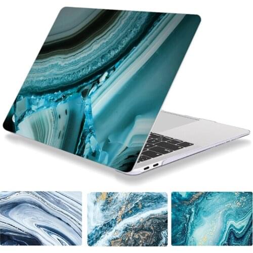 Marble Laptop Case For MacBook Pro 13 A2289 2020 Touch ID A1932 A2251 Cover For Macbook Air 13 A2179 Pro 16 12 15 11 Funda Case