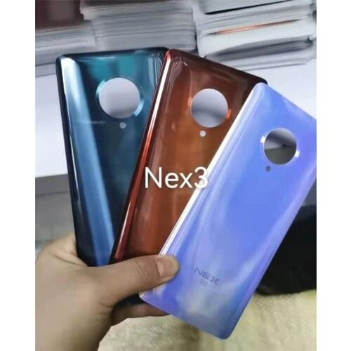 New 6.89"inch For vivo NEX 3 NEX3 5G Ultimate Back Battery Cover Door Housing case Rear Glass parts Replacement