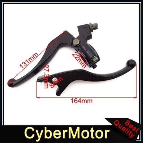Alloy Motorcycle Handle Brake Clutch Levers Perch For Pit Pro Dirt Bike XR CRF KLX TTR YCF GPX SSR Thumpstar Lifan YX Kayo