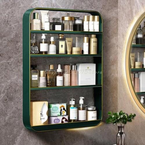 Toilet Bathroom Toilet Cosmetic Rack Wash Hand Wash Basin Free Punch Wall Hanging Wall Toilet Storage Artifact