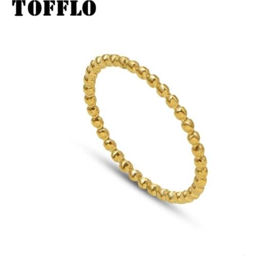 TOFFLO Women's Gold Rings