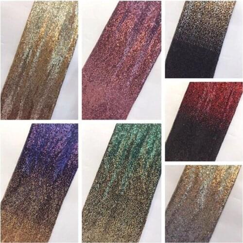 Sequins Net Tulle Lace Fabric 2018 Latest High Quality Wedding Laces Nigeria Embroidery Mesh Guipure Laces Fabric black red