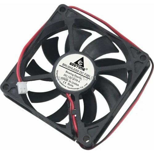 5pcs/lot Gdstime PC Computer Fan 80mm 8015 8cm Silent DC 12V Chassis Power Cooling Fans