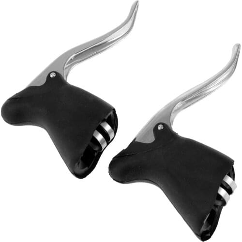 1 Pair Road Bike Drop Bar Brake Levers Cycling Accessories Replacement