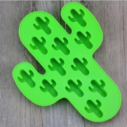 250pcs Find The Spot 12 Even Cactus Silicone Cake Mold Manual DIY Chocolate Mold Food Grade #31014