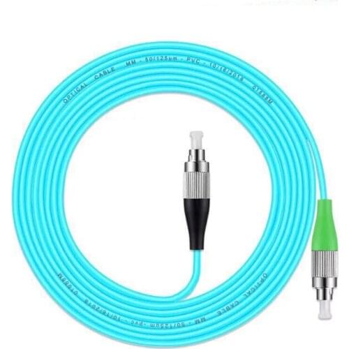 5PCS/lot FC/APC -FC/UPC OM3 Fiber Optic Patch Cord 10G 50/125 Fiber Cable Multimode Simplex Optical Jumper Free Shipping