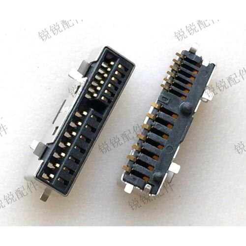 5pcs) Notebook computer SATA HDD Hard disk adapter connector female serial port cable socket connector
