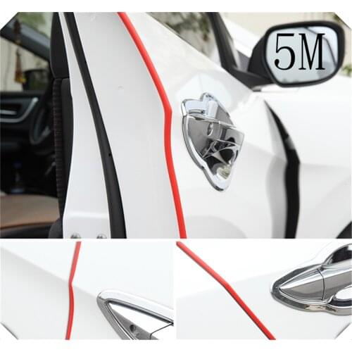 Car accessories anti-collision rubber scratch-resistant body protector for Fiat Punto Palio Uno Idea Bravo Sedici Grande