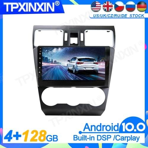 Android 10 For Subaru Forester 2015-2018 Head Unit Car Multimedia Player Auto Radio Tape Recorder GPS Navigation DSP IPS 2Din