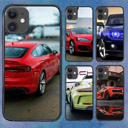Car Power Celebrity Phone Case For Iphone 11 6 Mini Pro XS Max X XR 7 12 Plus Soft TPU Cover 12Pro 11Pro 12Mini