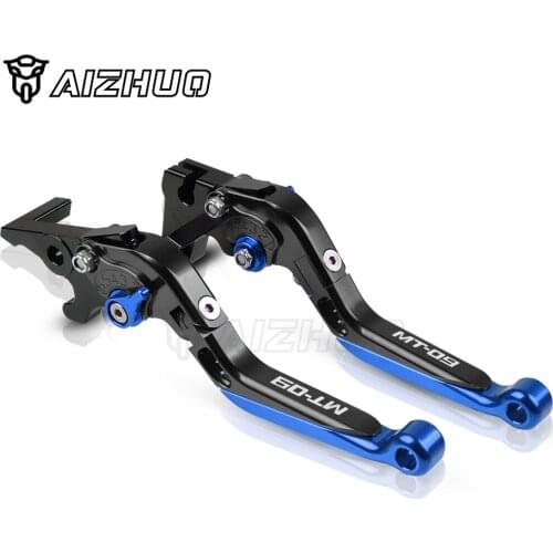 CNC Motorcycle Adjustable Brake Clutch Lever For YAMAHA MT-09 MT09 MT 09 FZ09 FZ 09 2014-2020 2015 2016 2017 2018 Brake Clutch