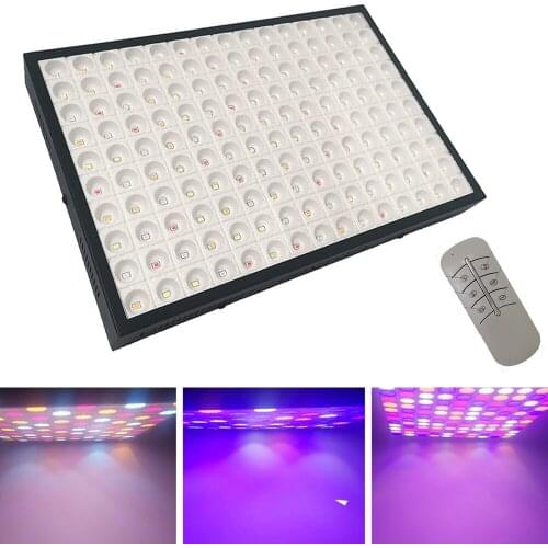 Remote Controlled 300W 150LED Grow Light Full Spectrum Hydroponic Growing Lamp Timing Seeding Light Indoor Flower Bloom Lamp
