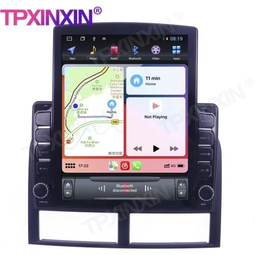 For Jeep Grand Cherokee Android 128G Wireless Carplay Touch screen Stereo Receiver 6+128G Car Radio player Radio IPS Screen
