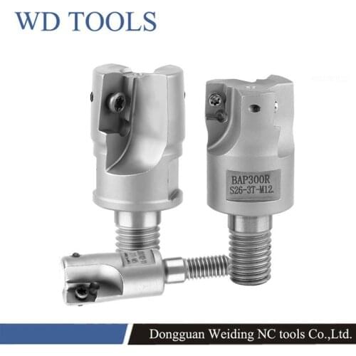 Shoulder Right Angle milling cutter head BAP300R 400R mounted APMT1135 1604 blade milling cutter thread tooth mill tool