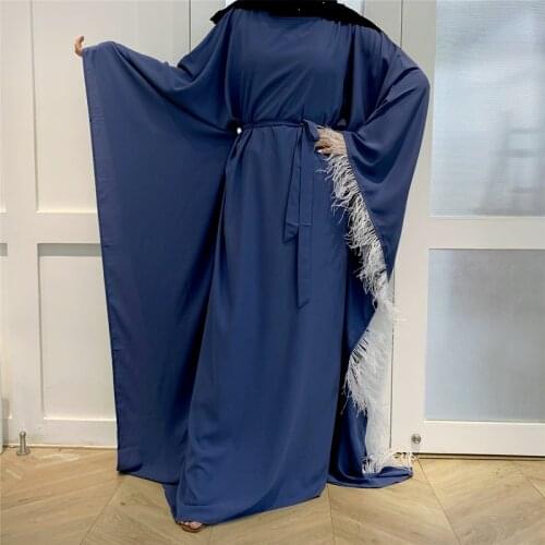 Robe Djellaba Vestidos Femme Kaftan Dubai Abaya Turkey Muslim Fashion Hijab Dress Islam Clothing Dresses Abayas For Women Caftan