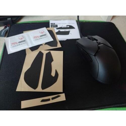 Hotline Games Mouse Skates Side Stickers Sweat Resistant Pads Anti-slip Tape for razer Viper Mini Mouse P82A