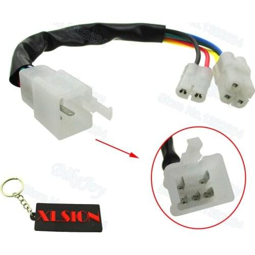 CDI Cable Wire Adapter Connector Plug For Scooter Moped Pit Dirt Bike ATV Quad