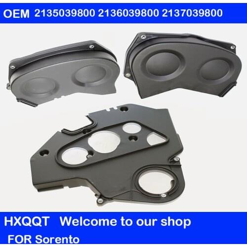 Timing Belt Cover SET for KIA Sorento OEM 2135039800 2136039800 2137039800 Timing cover 2003-2006