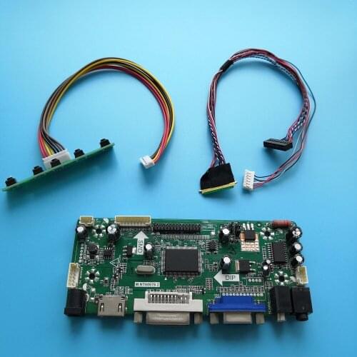 KIT LCD LED HDMI for CLAA156WB13A 1366×768 screen card audio VGA DVI LVDS M.NT68676 controller driver board display