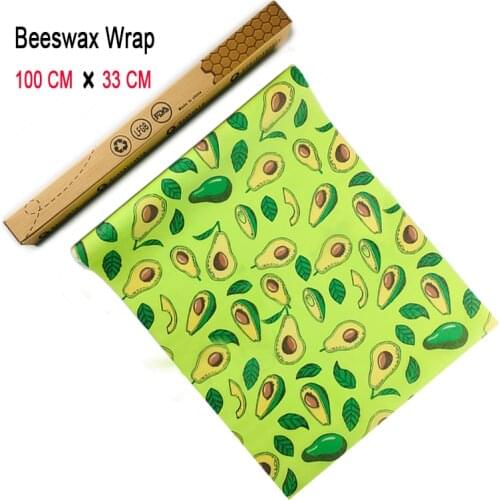Zero Waste Reusable Storage Wrap Sustainable Organic Sandwich & Cheese Food Wrapping Paper BPA & Plastic Free Beeswax Food Wrap