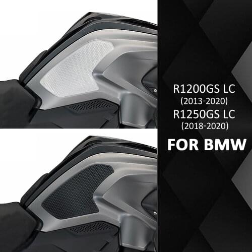 Motorcycle Non-slip Side Fuel Tank Stickers R 1200 1250 GS LC For BMW R1200GS LC 13-20 R1250GS LC 18-20 Waterproof Pad Rubber