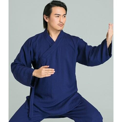 Tai chi clothing uniform clothes men kung fu wing chun wushu clothing martial arts uniform male TA564
