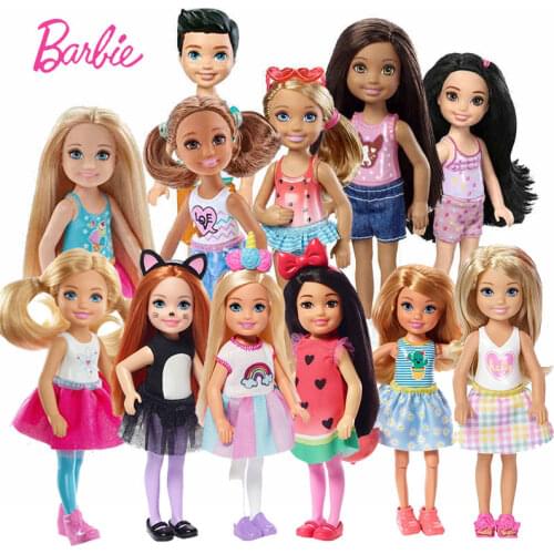 Original Barbies Mini American DollS Girl Toy for Girl Birthday Children Baby Doll Gifts Fashion Kids Dolls for Girls Toy