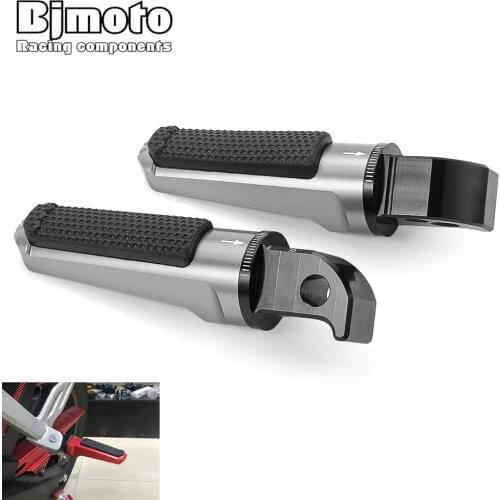 FZ1 MT-07 Motorcycle Foot Pegs Rear Passenger Pedal For Yamaha FZ6/FZ6R YZF-R25 R3 R15 MT-03 MT-07 MT-09 XSR700 900 T-MAX530/500