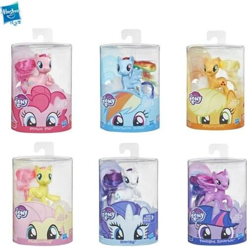 Hasbro Ponies basic Paulie ponies purple Yue Biqi Yun Baorou girls over the family doll toys