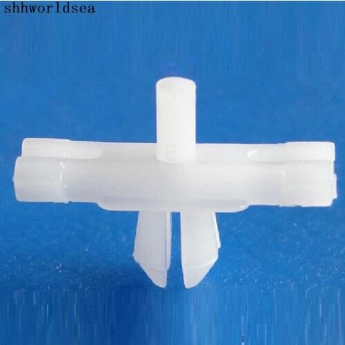 Shhworldsea auto clip body side moulding clip for volvo 591-740