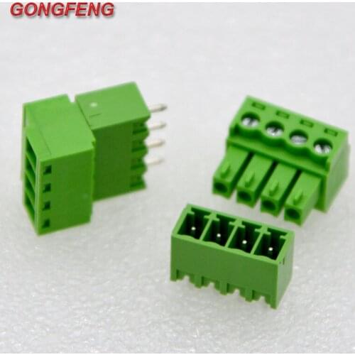 100Set New 3.81mm 15 DGE Spacing Terminal Connector 2P-16P 300V 8A Plug-in Terminal Straight Foot Wholesale Free Shipping