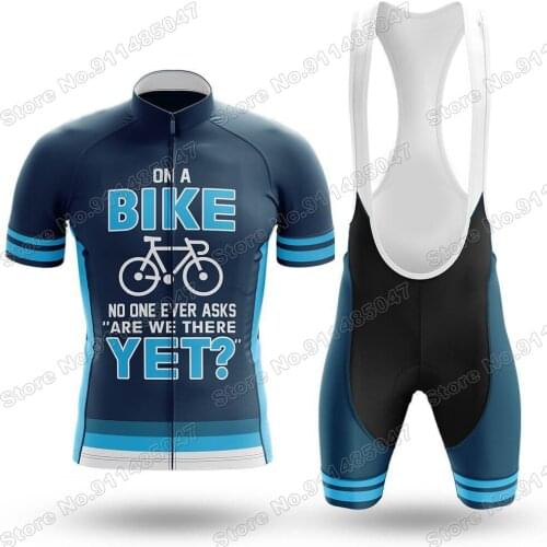 2021 Bike Mens Cycling Jersey Set Summer Cothing Road Bike Shirts Suit Bicycle Bib Shorts MTB Wear Maillot Ropa