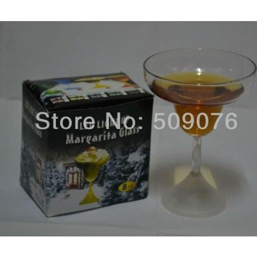 Free shipping 235ML/8OZ LED Flashing Light Glow Ice Cream Drink Cup Mug Nightclub Barware Party Decor