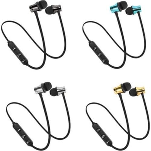 Wireless Bluetooth Earphone Sport Headset For Xiaomi For iPhone 8 X Stereo Earbuds Earphones with Mic Noise Canceling Earbuds